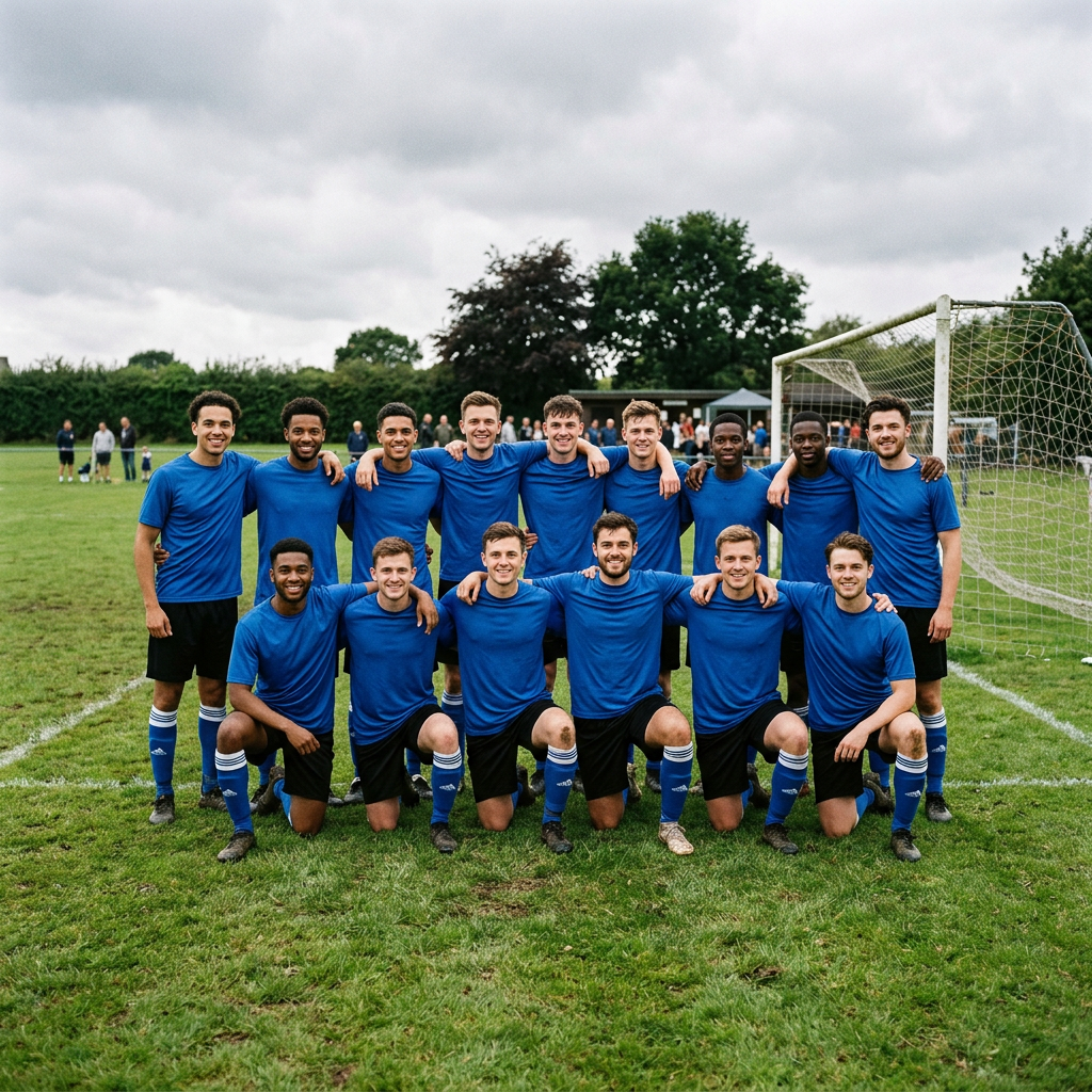 Generated football team photo